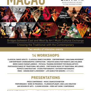 (Workshop) 5 e 6 de Julho na Fundação Rui Cunha em Macau