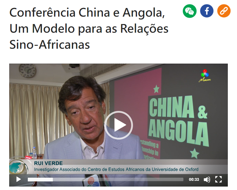 FRC China and Angola - Telejornal 22.05.2023